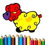 Baby Sheep Coloring Book